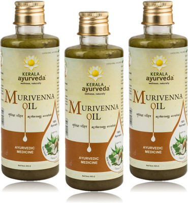 

Kerala Ayurveda Murivenna Oil Pack of 3 Liquid(600 ml)