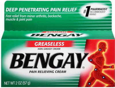 

Bengay Greaseless Pain Relieving Cream Cream(57 g)