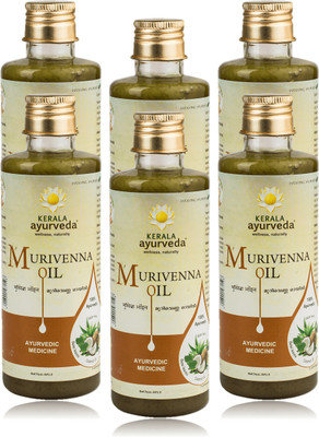 

Kerala Ayurveda Murivenna Oil Pack of 6 Liquid(1200 ml)