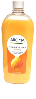 

Aroma Milk & Honey Softening Liquid Soap(900 ml)