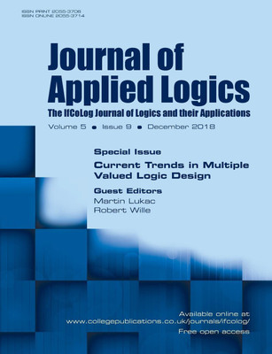 Journal of Applied Logics - IfCoLog Journal of Logics and their Applications. Volume 5, number 9, December 2018. Special issue(English, Paperback, unknown)