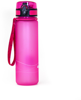 

PackCraft BPA Free Sports Bottle - 600 ml (Frosted Pink, Polycarbonate) 600 Sipper(Pack of 1, Pink)