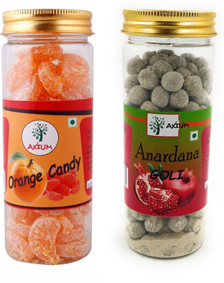 

axium axs194 Orange Candy, Anardana Goli Candy(Pack of 2)