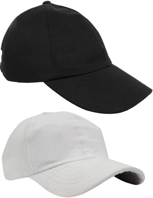ZACHARIAS Solid Sports/Regular Cap Cap(Pack of 2)