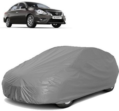 Royalrich Car Cover For Nissan Sunny (Without Mirror Pockets)(Grey)