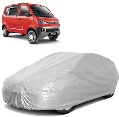 Royalrich Car Cover For Mahindra Jeeto (Without Mirror Pockets)(Silver)