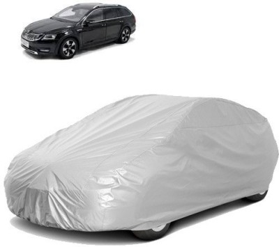 Royalrich Car Cover For Skoda Octavia Combi (Without Mirror Pockets)(Silver)