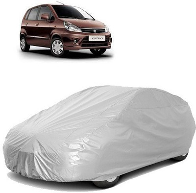 Royalrich Car Cover For Maruti Suzuki Zen Estilo (Without Mirror Pockets)(Silver)