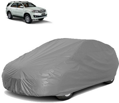 Royalrich Car Cover For Toyota Fortuner Old (Without Mirror Pockets)(Grey)