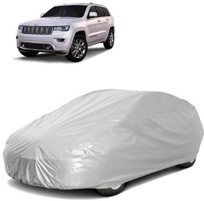 Royalrich Car Cover For Mahindra Jeep (Without Mirror Pockets)(Silver)