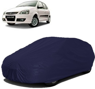 RAIN SPOOF Car Cover For Tata Indica V2 (Without Mirror Pockets)(Blue)