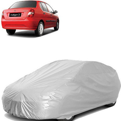 Royalrich Car Cover For Tata Indigo CS (Without Mirror Pockets)(Silver)