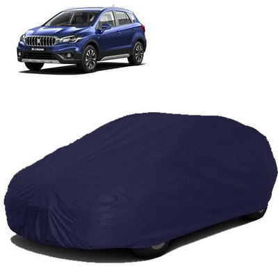 Kuchipudi Car Cover For Maruti Suzuki S-Cross (Without Mirror Pockets)(Blue)