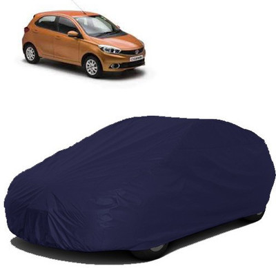 RAIN SPOOF Car Cover For Tata Tiago (Without Mirror Pockets)(Blue)