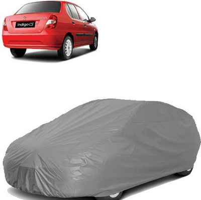 Royalrich Car Cover For Tata Indigo CS (Without Mirror Pockets)(Grey)