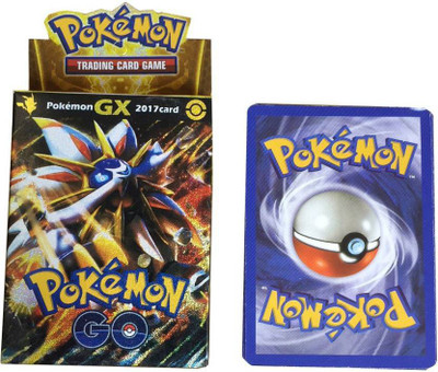 

Authfort Sun And Moon Pokemon Go Trading card Game for kids-Multicolo(Multicolor)