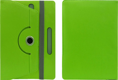 Cutesy Flip Cover for iBall Slide Nimble 8 inch(Green, Cases with Holder, Pack of: 1)