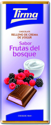 

tirma Milk Chocolate Filled With Fruit Of The Forest Flavoured Yogurt Cream Bars(95 g)