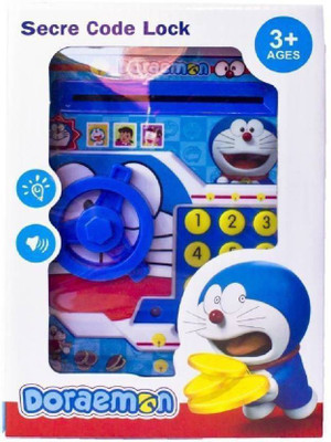 

Gaanu Doraemon Piggy Bank Coin Bank(Multicolor)
