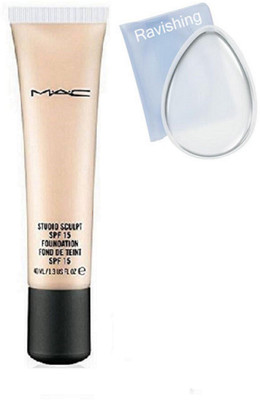 

ravishing puff,studio sculpt foundation with spf 15(Set of 2)