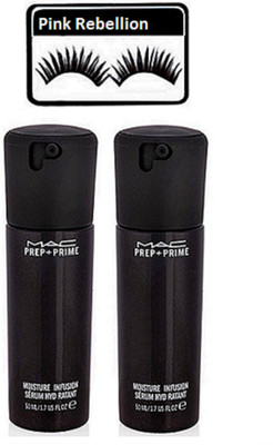 

Pink Rebellion Eyelashes & Moisture Infusion Face Serum Pack Of 2(Set of 3)