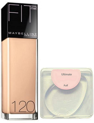 

Ultimate silicon puff, Maybelline Fit me foundation(Set of 2)