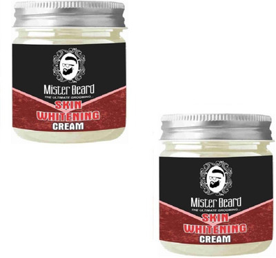 

MISTER BEARD Skin Whitening Cream 100gm (Pack of 2)(Set of 2)