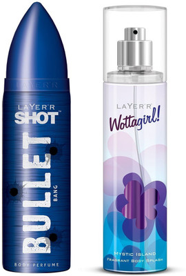 

Layer Ammo 1Pc. 120ml & Mystic Island 1Pc. 135ml Body Deodorant Spray(Set of 2)