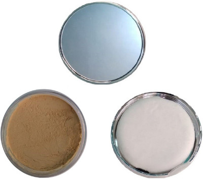 

tanvi27 LIGHT CRYSTAL MINERAL RICH LOOSE POWDER Compact(SKIN COLOR)