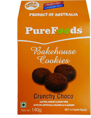 

PureFoods Bakehouse Crunchy Choco Gluten Free Cookies(140 g)