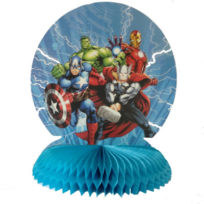

Funcart Multicolor Avenger honeycomb ball Table Decor - 50 g