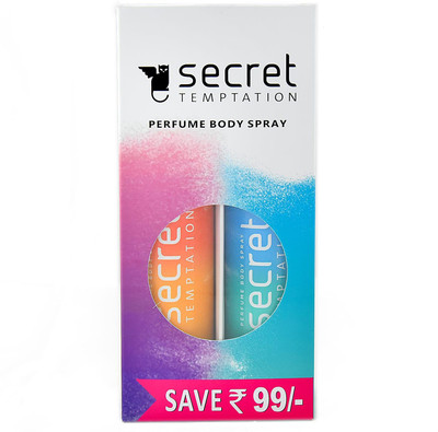 

Secret Temptation Te Amo Aqua And Breeze Combo Pack 2 Deodorant Spray - For Women(240 ml, Pack of 2)