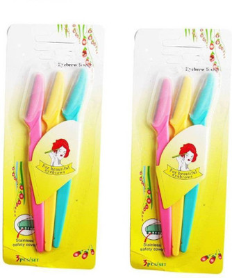 

Optra Eyebrow Razor Disposable Razor (Pack of 6) Disposable Razor(Pack of 6)