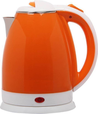

ORTEC MULTIPURPOSE DUAL COATED MULTICOLOUR Electric Kettle Electric Kettle(1.8 L, Orange)