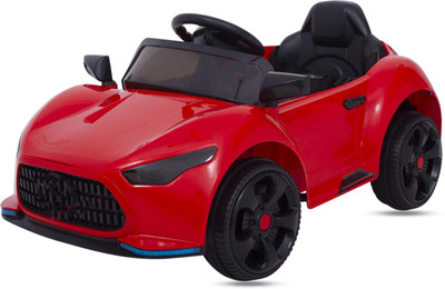 

Baybee Battery Operated Ride On Car for Kids with Music, Horn, Headlights with 20Kg Weight Capacity Car Battery Operated Ride On(Red)