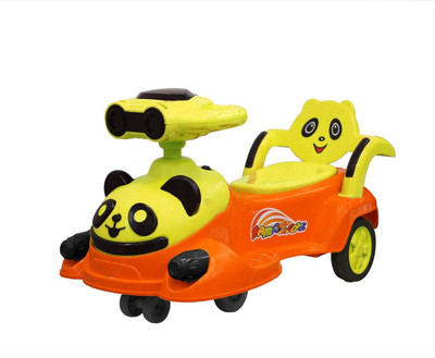 

Ayaan Toys Car Non Battery Operated Ride On(Orange), Orange;green