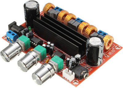 

Solnoi Electronics TPA3116D2 50Wx2+100W 2.1 Channel Digital Subwoofer Amplifier Board 12V-24V Power Digital Amplifier Board Electronic Components Electronic Hobby Kit