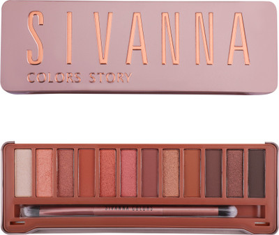 

sivanna Eyeshadow Palette Colors story-02 20 g(02)