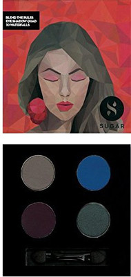 

Sugar Blend The Rules Eye Shadow Quad 5 g (10 Waterfalls) 5 g(quad)