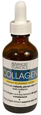 

Advanced Clinicals Collagen Instant Plumping Serum for Fine Lines and Wrinkles. 1.75 Fl Oz.(200 g)