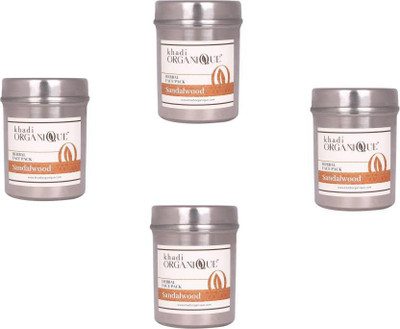 

khadi organique sandalwood face pack - Pack of 4 (200 g)(200 g)