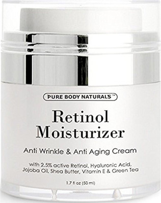 Pure Body Naturals Age Defying Retinol Cream, 1.7 Ounce(200 g)