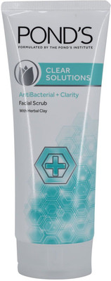 

Ponds Clear Solutions Antibacterial + Clarity Facial Scrub(100 g)