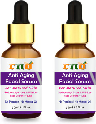 

RND Anti Aging Face Serum All Skin Type- 30 Ml Each, Pack of 2(60 ml)