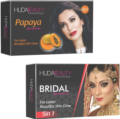 

Huda Beauty Professional Range Papaya & Bridal Facial Kit 900 g(Set of 2)