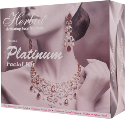 

Herbia PLATINUM FACIAL KIT 400 ml(Set of 5)