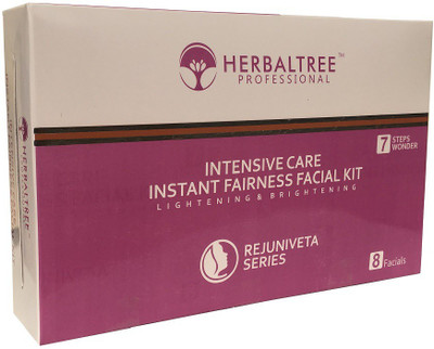 

herbaltree HT INTENSIVE CARE INSTANT FAIRNESS FACIAL KIT LIGHTENING & BRIGHTENING 380 g(Set of 7)