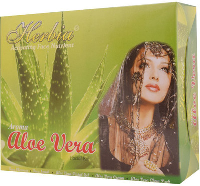 

Herbia ALOEVERA FACIAL KIT 400 ml(Set of 5)