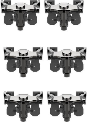 

FU4 SET OF 3 Pubg Mobile METAL Gaming Trigger Button Joystick Gaming Accessory Kit(Black, For Android, iOS)