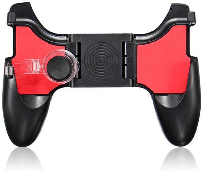 

AnyTech Gamepad Kit Game Handle Moving Joystick and Fire Trigger Mobile Phone PUBG Gaming Controller Gamepads Gaming Accessory Kit(Black, For iOS, Android)